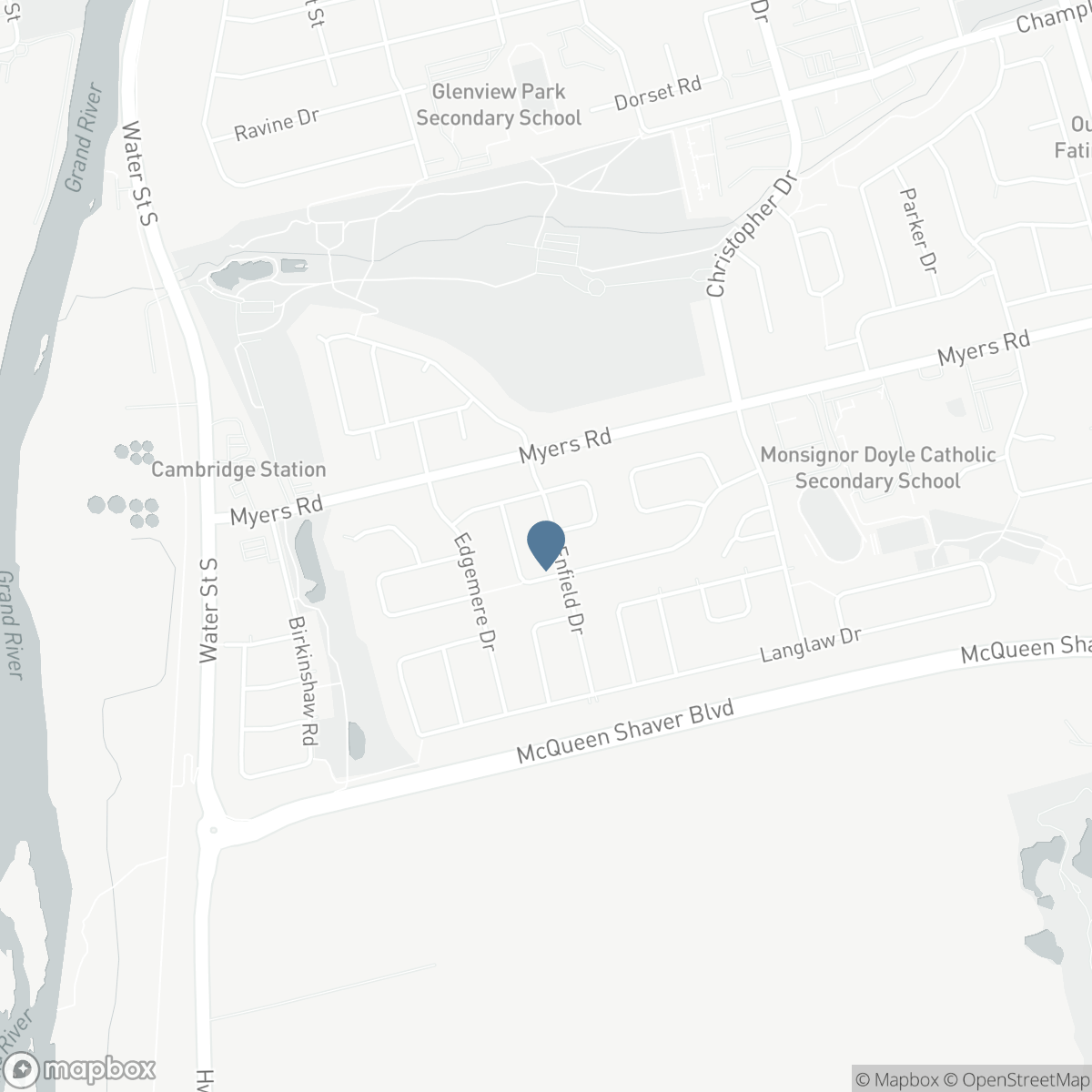 32 ENFIELD DRIVE, Cambridge, Ontario N1P 1A5